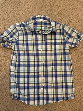 Janie & Jack Plaid Shirt, 7